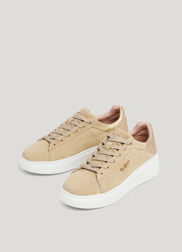 YARA - SUEDE CUPSOLE SNEAKERS 