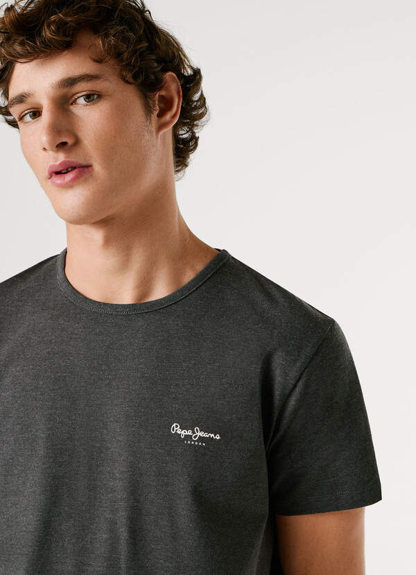 SLIM FIT LOGO PRINT T-SHIRT