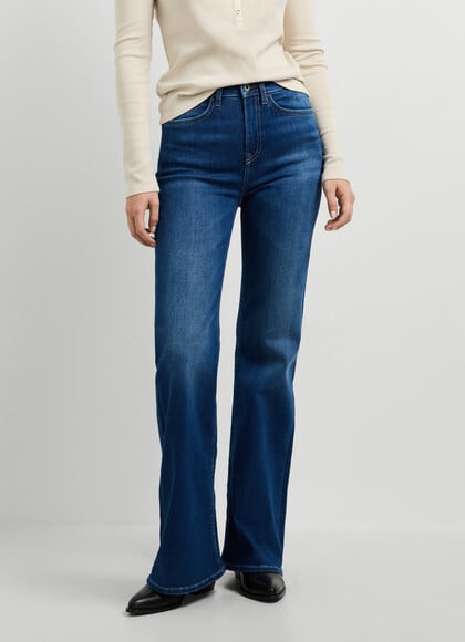 WILLA - HIGH-RISE FLARE FIT JEANS