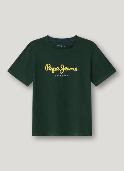 REGULAR FIT LOGO PRINT T-SHIRT