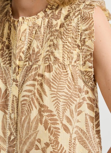 FLORAL PRINT BLOUSE