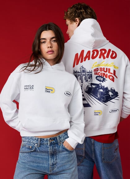 RELAXED FIT HOODIE PUERTA DE ALCAL&Aacute;