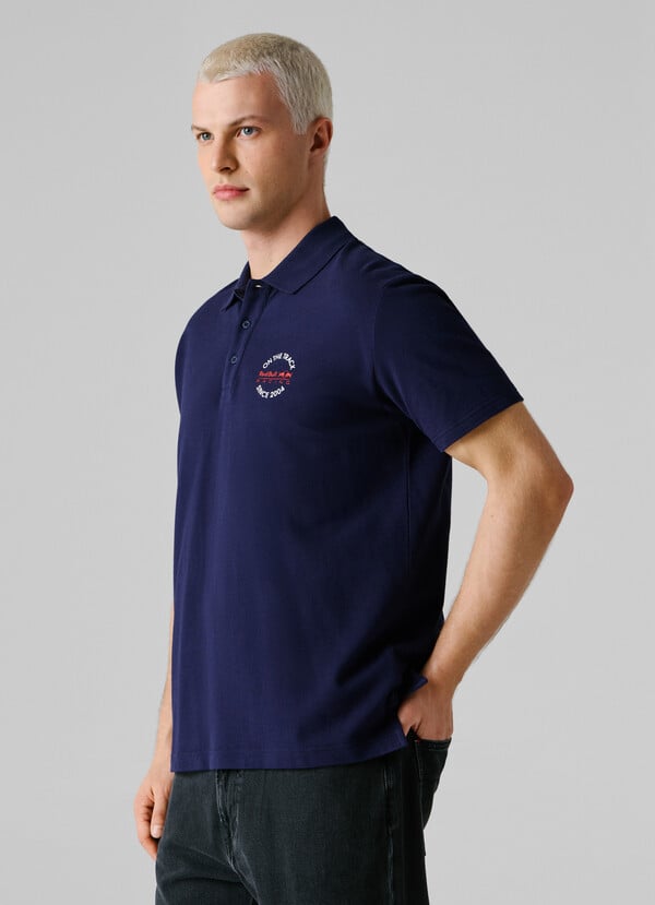 RELAXED FIT PIQU&Eacute; POLO