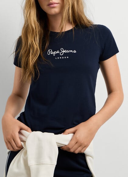 SLIM FIT LOGO PRINT T-SHIRT