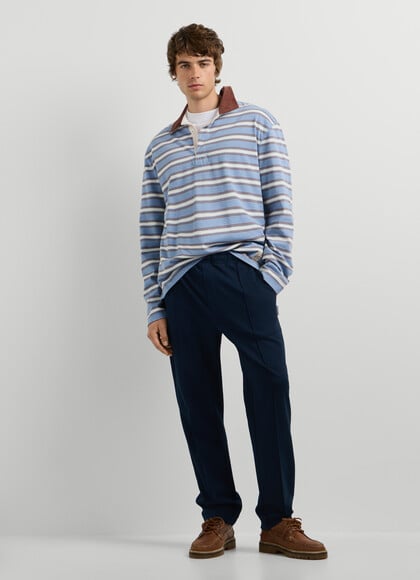 ELASTIC WAIST JOGGER TROUSERS