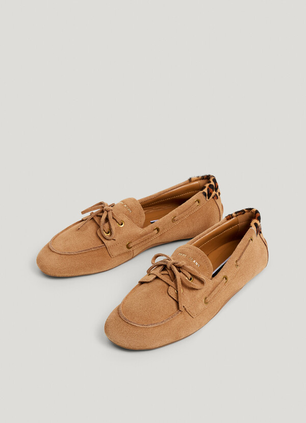 SUEDE LOAFERS - NOA