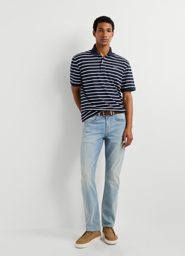 CASH - STRAIGHT FIT MID-RISE JEANS