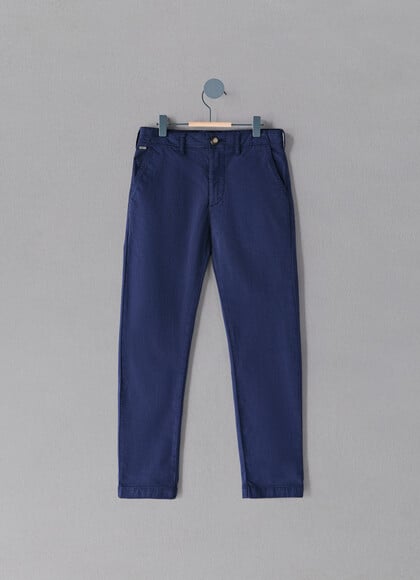 SLIM FIT TWILL CHINOS
