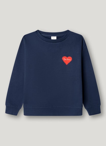 RELAXED FIT CREW NECK SWEATSHIRT