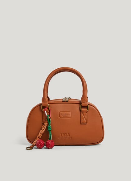 LEATHER EFFECT BOWLING BAG
