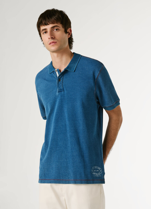 REGULAR FIT PIQU&Eacute; POLO