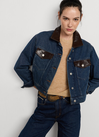 RELAXED FIT DENIM JACKET
