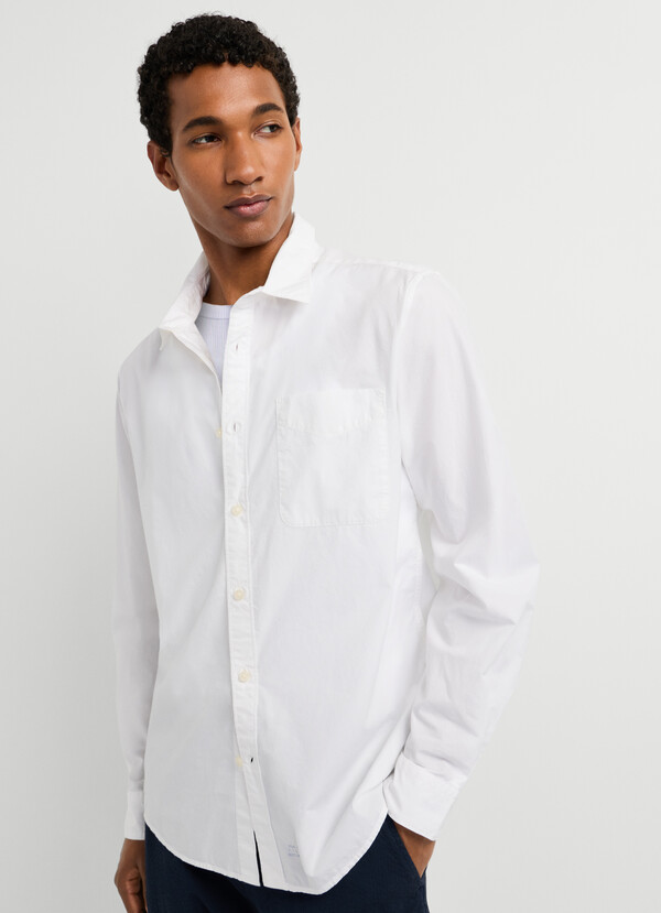 REGULAR FIT POPLIN SHIRT
