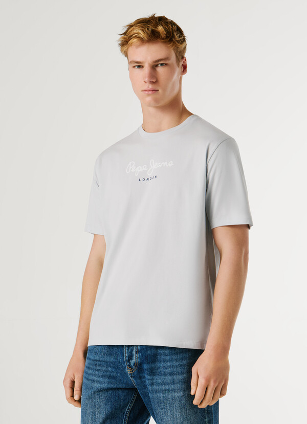 REGULAR FIT LOGO PRINT T-SHIRT