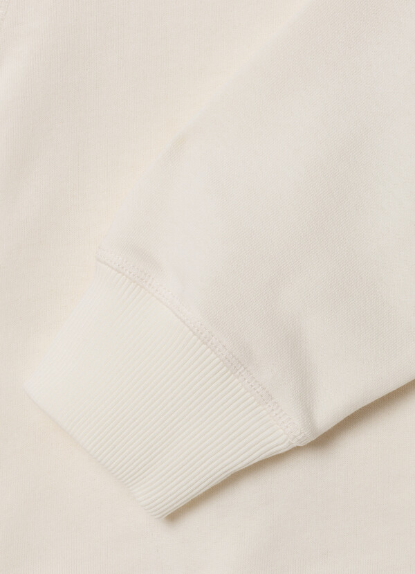 RELAXED FIT FULL ZIP HOODIE