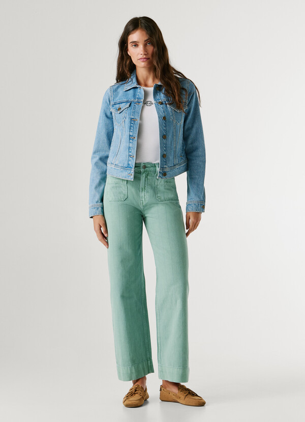 SLIM FIT DENIM JACKET