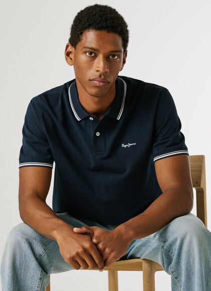 REGULAR FIT PIQU&Eacute; POLO