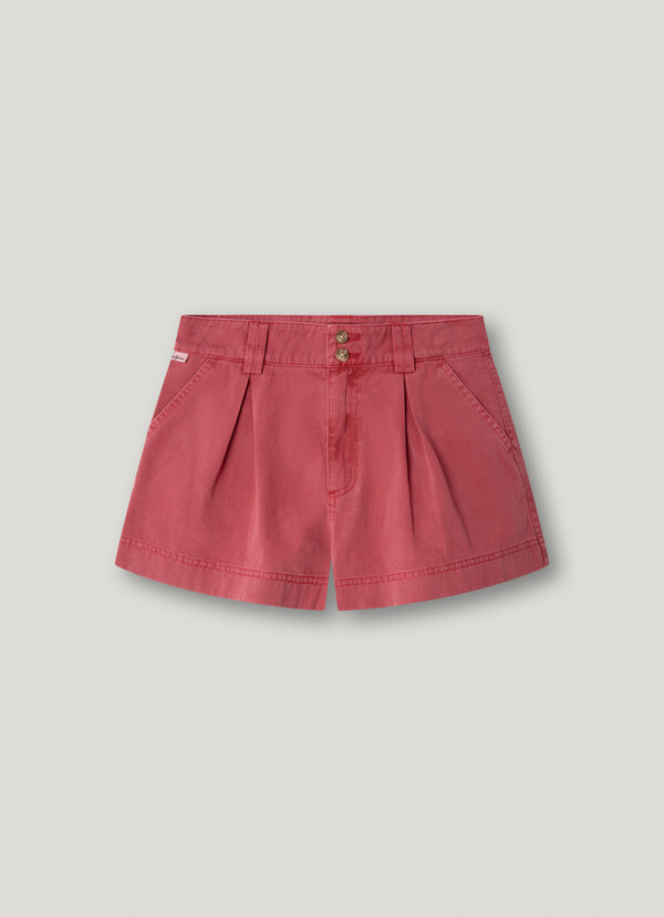GARMENT DYED TWILL SHORTS