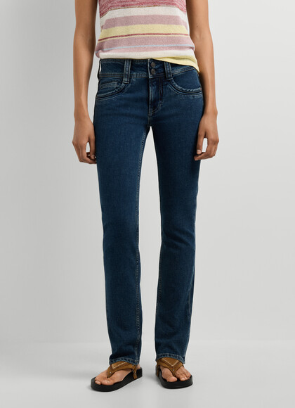 MID-RISE SLIM FIT JEANS - GEN