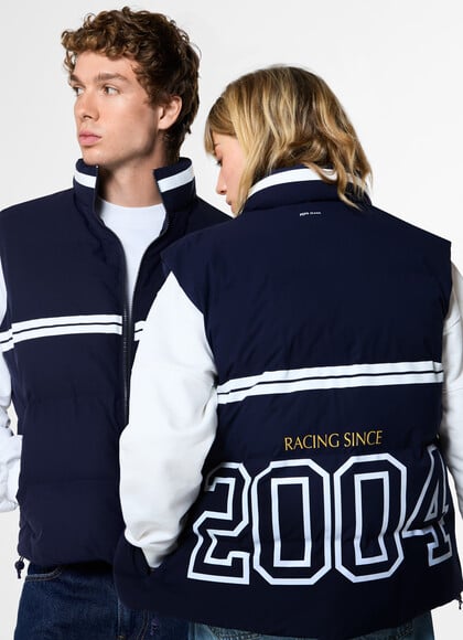 PADDED HIGH NECK GILET