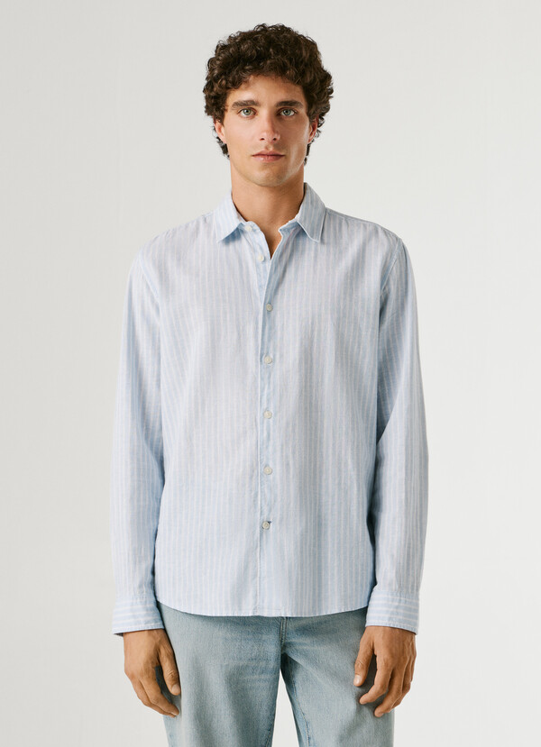 REGULAR FIT STRIPED SHIRT