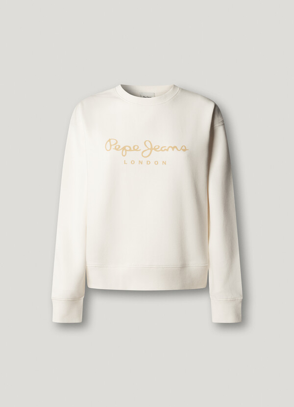 CREW NECK LOGO SWEATSHIRT