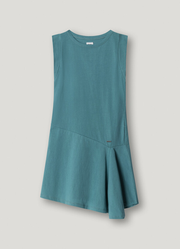 CREW NECK MINI DRESS