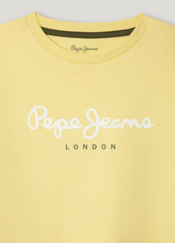 REGULAR FIT LOGO PRINT T-SHIRT