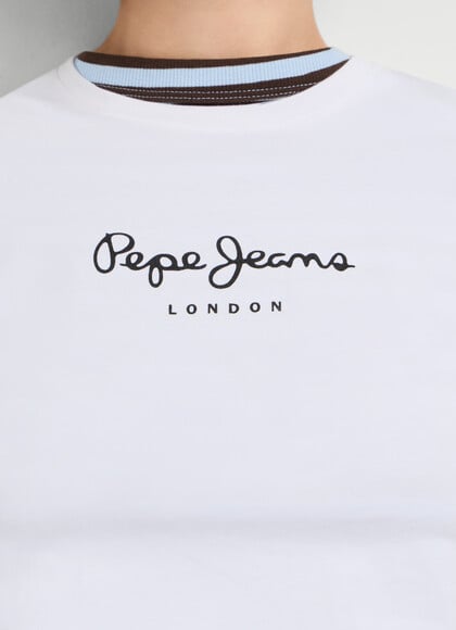 SLIM FIT LOGO PRINT T-SHIRT