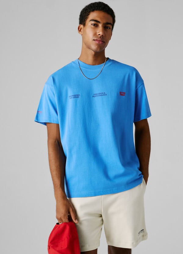 BACK PRINT LOOSE FIT T-SHIRT