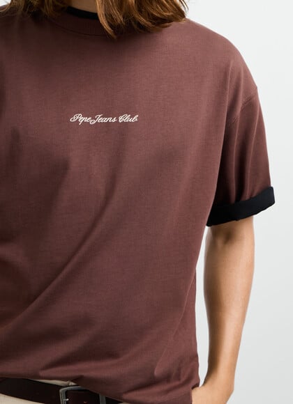 BOXY FIT LOGO PRINT T-SHIRT