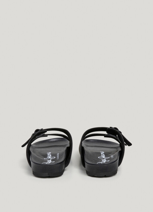 SANDALS WITH DOUBLE BUCKLE