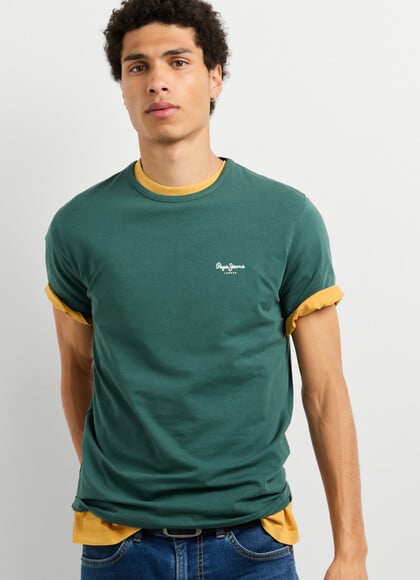 SLIM FIT LOGO PRINT T-SHIRT