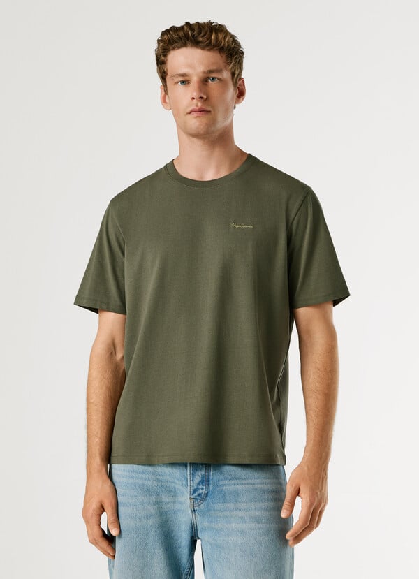 REGULAR FIT LOGO PRINT T-SHIRT