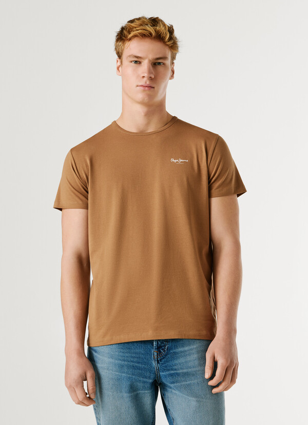 SLIM FIT LOGO PRINT T-SHIRT