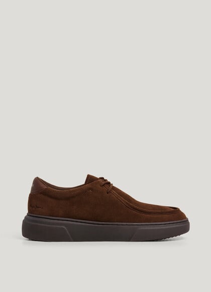 SUEDE BLUCHER SHOES
