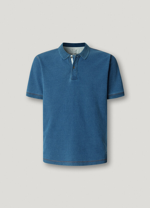 REGULAR FIT PIQU&Eacute; POLO