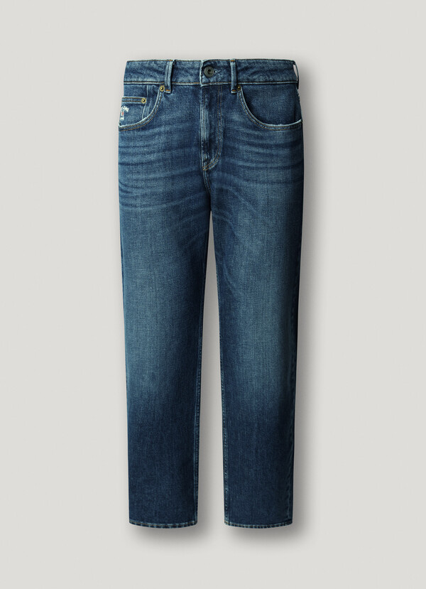 CASH - STRAIGHT FIT MID-RISE JEANS