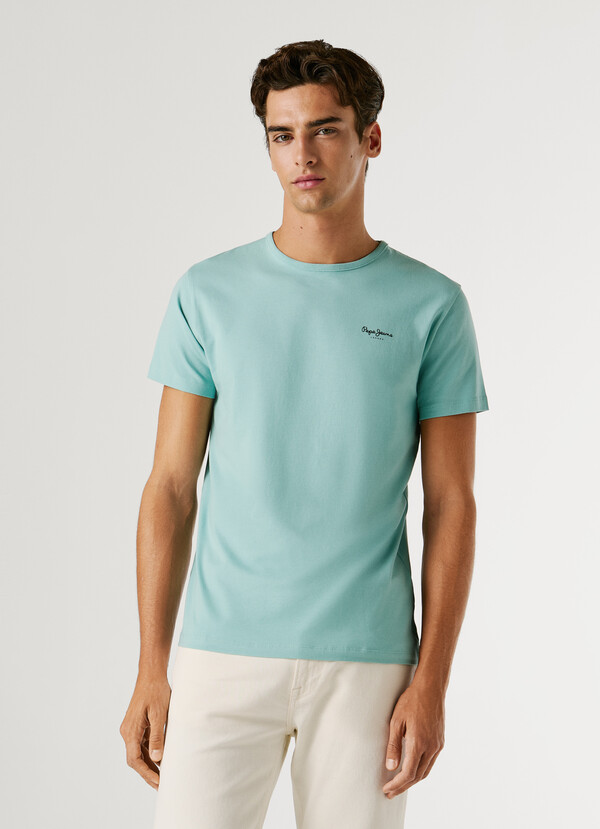 SLIM FIT LOGO PRINT T-SHIRT