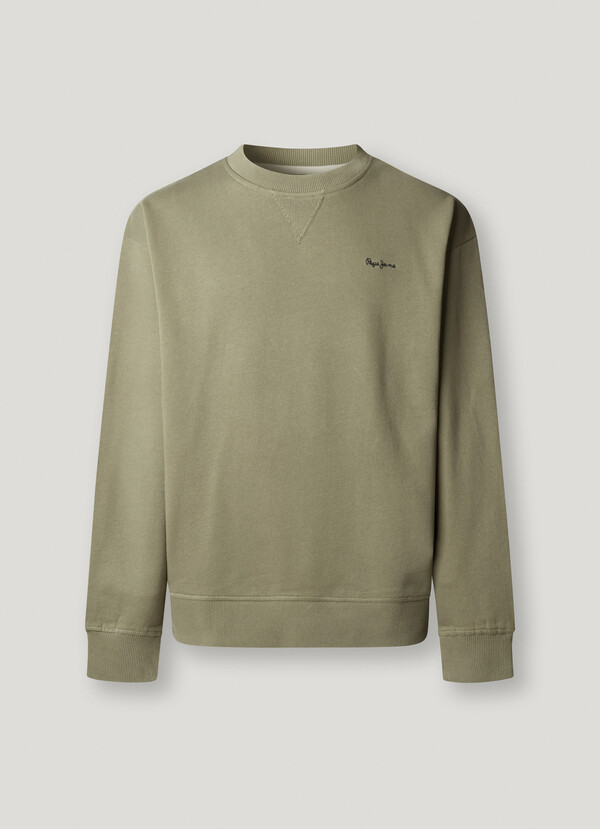 CREW NECK LOGO SWEATSHIRT