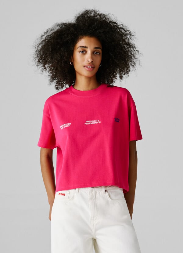 BACK PRINT LOOSE FIT T-SHIRT