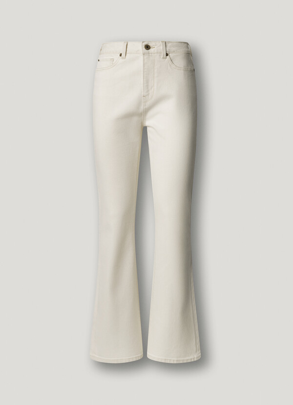 HIGH-RISE FLARE FIT JEANS - DION