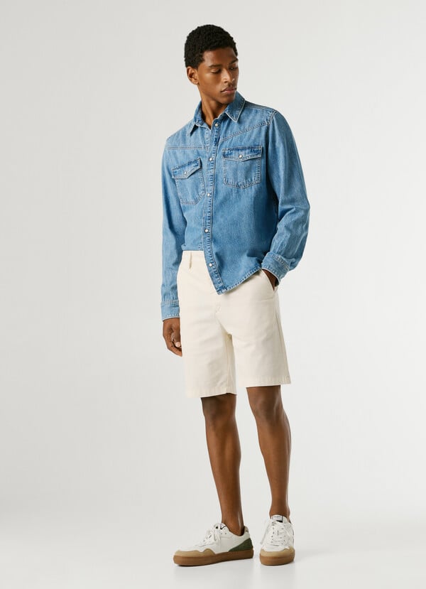 REGULAR FIT CHINO SHORTS
