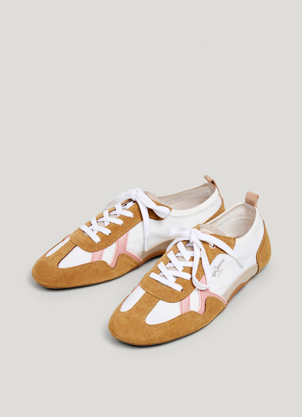 TRAINERS WITH SUEDE DETAILS - NOA