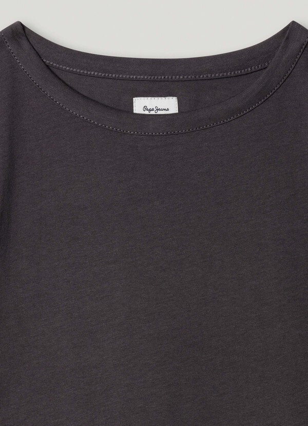 CREW NECK MINI DRESS