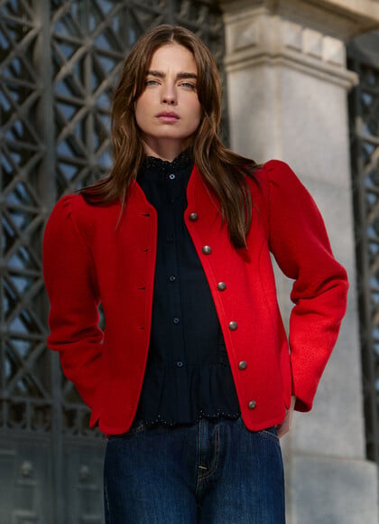 SHORT WOOL JACKET