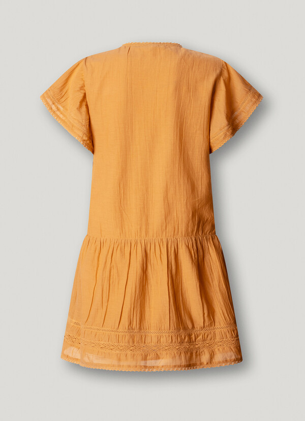 SHORT DRESS WITH LACE