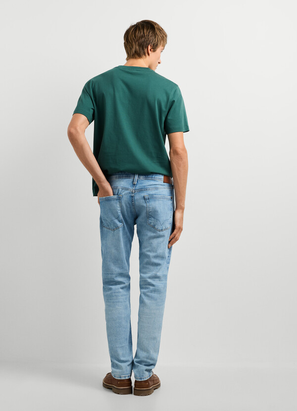REGULAR FIT MID-RISE JEANS - STANLEY