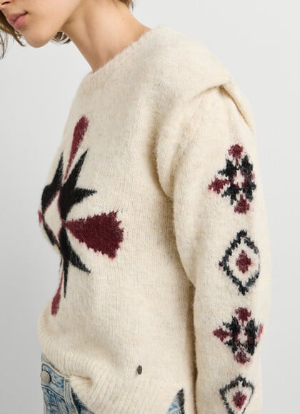 CREW NECK KNIT JUMPER