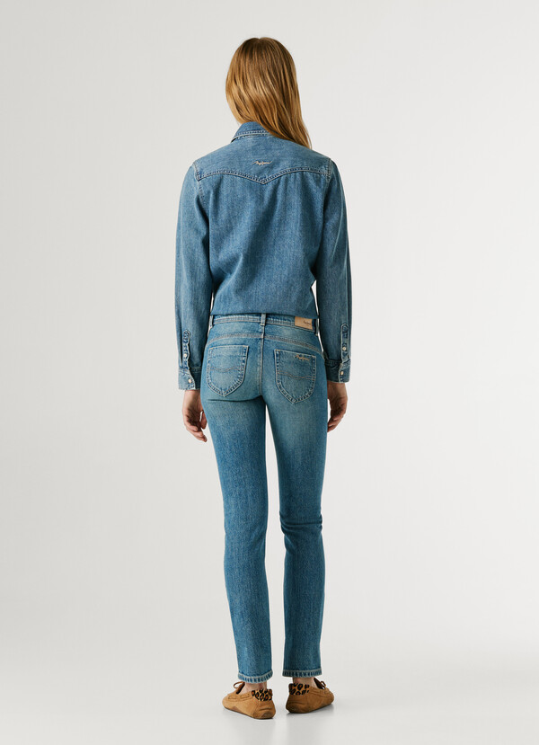 ICONIC BROOKE - LOW-RISE SLIM FIT JEANS